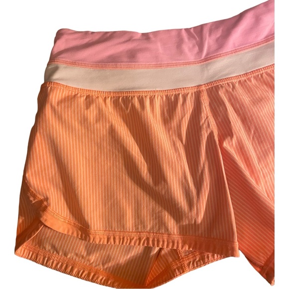 🍋 Lululemon Pink Speed Running Shorts Size 4 🍋 - Picture 9 of 11